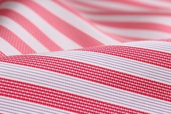 100%silk Pink Striped Silk Fabric by the Half Yard 27″ Width F195
