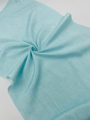 Light Blue Silk Moire Fabric, Silk Shantung Watermark Fabric By The Meter.