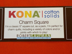 Lot of 5 Misc. 5″ Charm Packs ~ Kona Moda Wilmington Prints ~42 Squares per Pack
