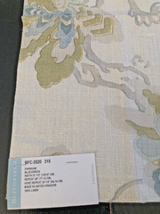 Blithfield LEE JOFA Parnham in Blue, Green 15 1/2 x 17 7/8″ Fabric Sample