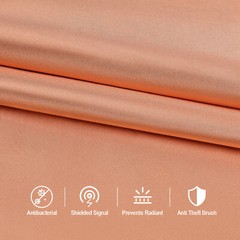 Faraday Copper Fabric EMF RF Signal Radiation Block Conductive Fabric 43″ Width