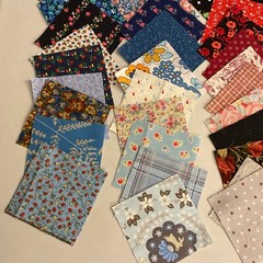 200 1 1/2 INCH (1.5” X 1.5”) QUILT SQUARES – Cotton Fabric Crafts