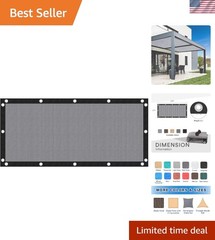 Heavy-Duty 90% Shade Cloth with Grommets – Perfect for Gardens & Patios 5×8 FT
