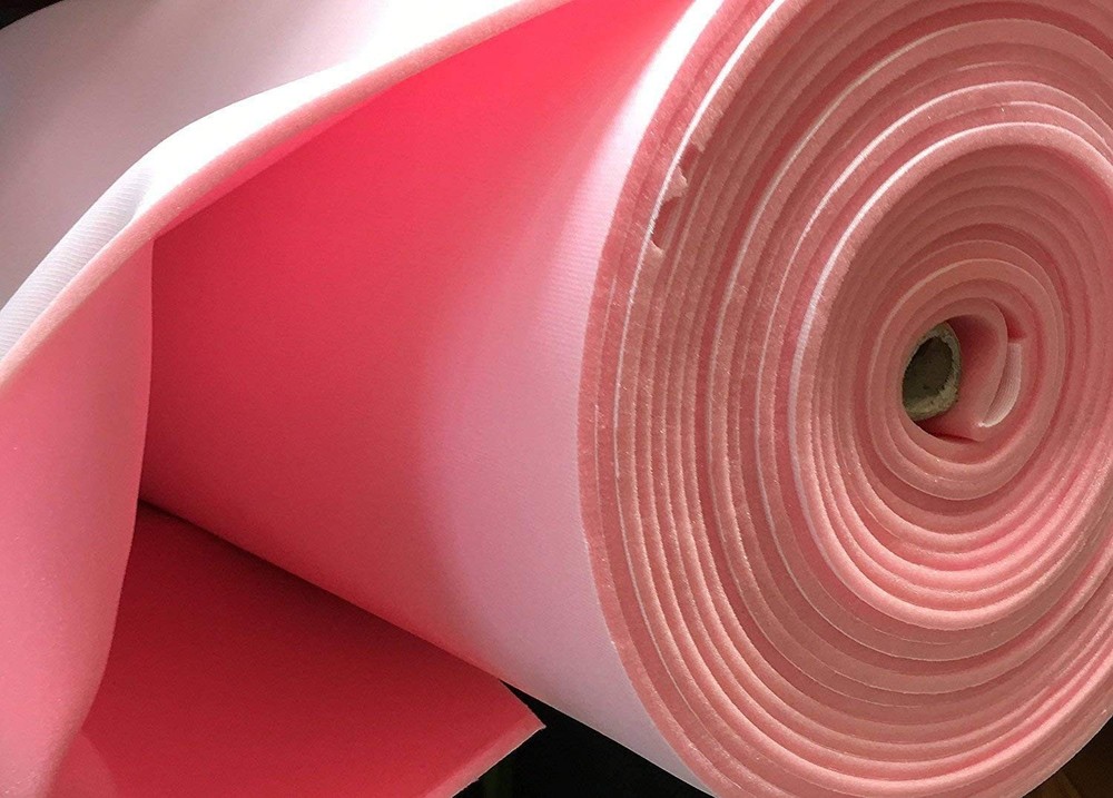 luvfabrics Pink Foam Upholstery Sew 1/4″ Craft Padding by the yard,