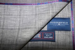 JOHNSTONS OF ELGIN 100% CASHMERE “Dark Navy” COATING/JACKETING FABRIC = 2.3 m