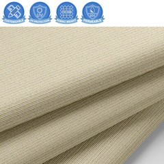 Beige Custom 6FT Fabric Roll Shade Cloth Fence Outdoor Sunshade Privacy Mesh