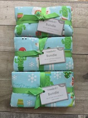 Lot Of 3 Christmas Fat Quarter Bundles By Create It. Llama Themed