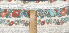 Vintage Waverly “Roanoke Document” Bonded Cotton Fabric – 52” x 44″