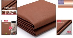 Marine Grade Faux Leather Upholstery Vinyl Fabric 54” x 12” – Durable & Sty…