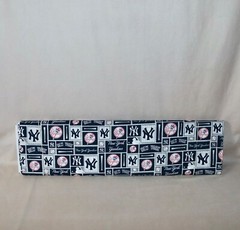 New York Yankees ~ Logo Pattern MLB Cotton Fabric 1/4 Yard 9” X 56”