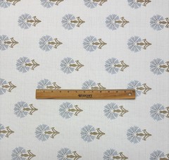BALLARD DESIGNS MONTROSE CORNFLOWER BLUE SUNBRELLA FLORAL FABRIC BY YARD 54″W