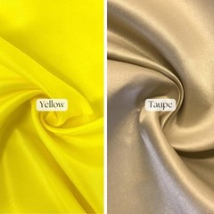 Duchess Satin Fabric by Yard – 60″ Wide Semi-Dull Heavy Peau de Soie