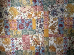 8 oz Cotton Canvas Fabric Floral Print 59” Wide by the Yard for Sewing