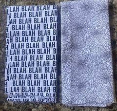 Lot Of 4 Black & White Fabrics Plus 5 FQ – 3 1/2 Yards-Skull Spider Webs