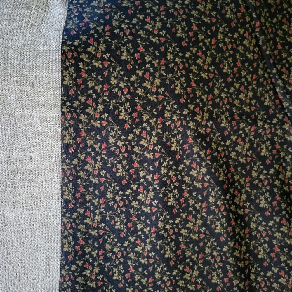 Retired Moda Fabric 3 Sisters Paris Flea Market Dark Floral 141×43 READ