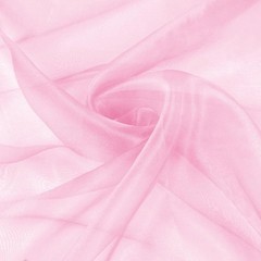 Light Pink Organza Fabric by The Yard – Perfect for Weddings & Events