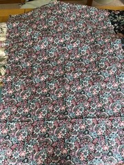 Vintage Fabric Lot Cotton Floral Dark Moody Victorian Cottagecore Calico 4.5 Lb+