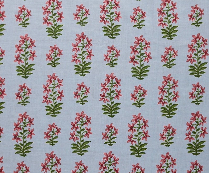 peter dunham fabric Shani block print 1 1/4 yards plus bonus piece