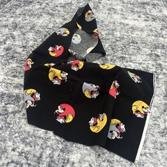 Mickey Mouse in Dots Disney Springs Creative Products fabric Black 12.5×44″