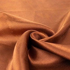 Cinnamon Brown SATIN FABRIC 54″ x 10 yards Bolt Crafts Sewing Put-up Wedding