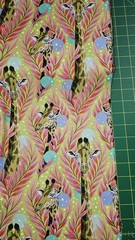 Neck For Days Giraffe Moonbeam Tula Pink By the yard x 43 in cotton Everglow