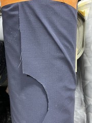 Dk Navy Blue NYCO RIPSTOP APPAREL 7oz FABRIC BY 1 YARD 66”W