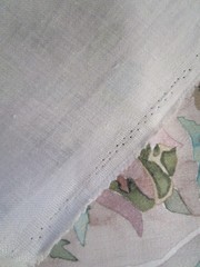 Etamine Paris Pastel Floral Print Fabric Cotton Or Blend 84″L x 60.50″W