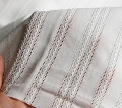 58” Wide Jacquard 100 Cotton Fabric Soft Dress Shirt Children Clothing Material
