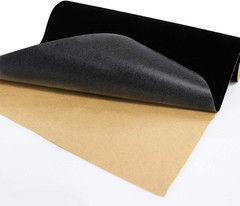 Black Self Adhesive Velvet Fabric Sticky Felt Sheets for Art & Crafts, Jewelry B