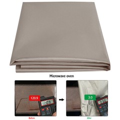 Pure Copper Fabric Blocking RFID/RF Reduce EMF/EMI Protection Conductive Fabric