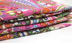 5 Yard Indian Screen Printed 100% Cotton Fabric NO TARRIF CHARGES 100%✅ZK_345