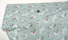 Timeless Treasures quilt-craft fabric BUNNY MUSHROOM 10 yds (dfn-3441) Bolt!