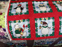 Vintage Daisy Kingdom Christmas Craft Squares 4″x4″ 1996 Cotton Fabric