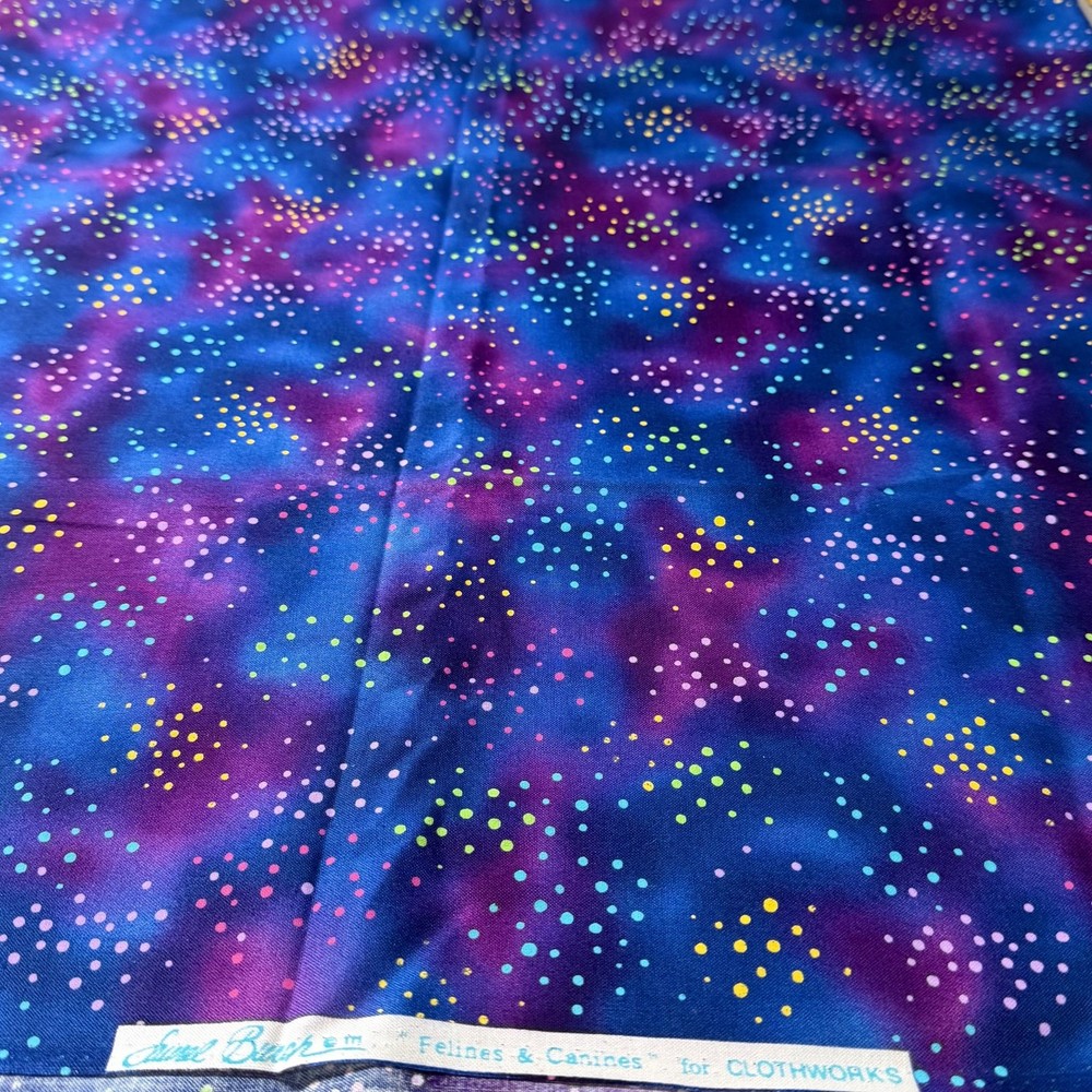 Laurel Burch “Felines & Canines” Dot Blender—Rare/OOP—Quilting Cotton – BTHY