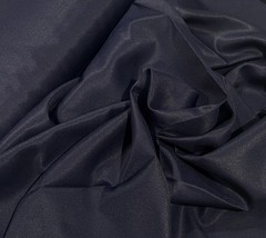 Navy Blue Wool/blend Fabric 60” Width Sold By The Yard