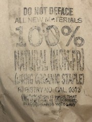 100% All Natural Cotton 60”x80” Sheet Made In USA