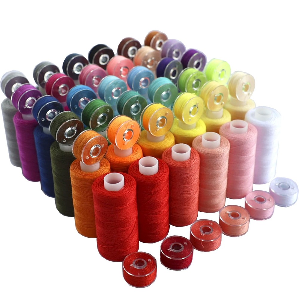 72 PCS Sewing Thread Assortment, 36 Color for Standard, Multicolor