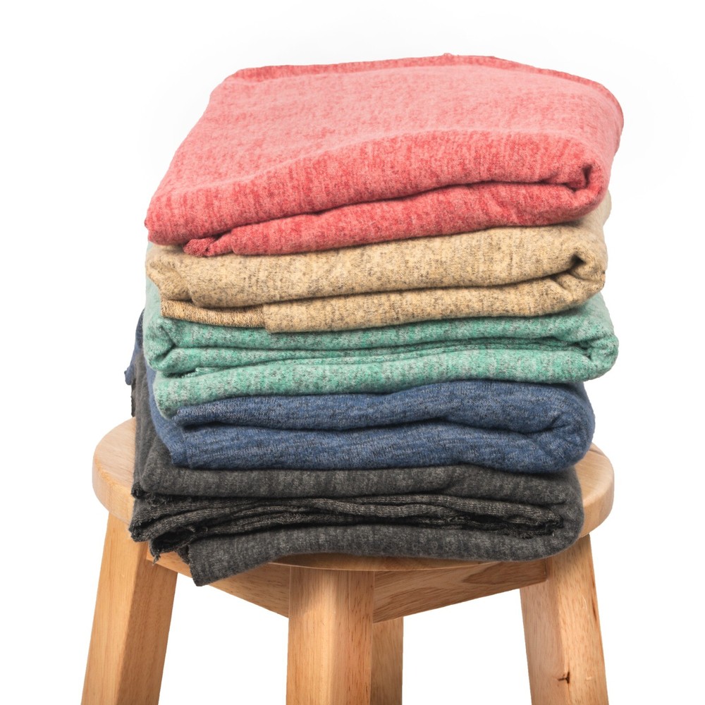 Brushed Two-Tone Hacci 68″ Knit Fabric By The Yard