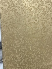 Gold Damask Jacquard Brocade Fabric (116in.) Sold By The Yard