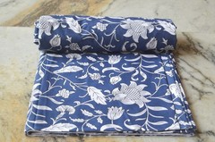 NO TARRIF CHARGES 100% ✅ 5 Yard Hand Print 100% Cotton Floral Fabric ZK-23*