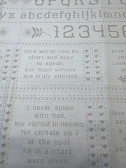 Moda Fabrics 19″ x 46″ Cotton Fabric Panel with Inspirational Quotes & Alphabet