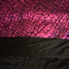 Pink Black Crocodile Print 2.5 Yds +. Wide 64”