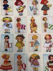 Cute Patchwork Cotton Fabric 0.5 Yard – Doll