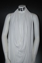 Silky Micro Modal Supima 4 Ways Spandex Jersey Knit Fabric Eco-Friendly White