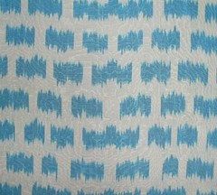 11 Yard Yard HAND MADE UZBEK Natural SILK IKAT ADRAS FABRIC #6354