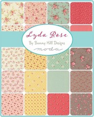Lyda Rose Moda Charm Pack 42 100% Cotton 5-inch Precut Cotton Fabric Squares