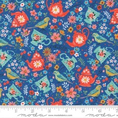 JULIA 27 Fat Quarters Moda Quilt Fabric Sew retro kitchen teacup Manning 11920AB