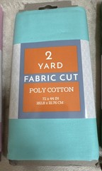 Lot Of 4 ~ 2 Yard Poly Cotton & Costume Satin Fabric Pre-Cut 72″ x 44″ NEW