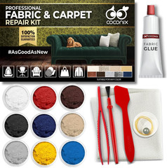 Fabric & Carpet Repair Kit | Fix Tears, Holes, and Burns on Fabric and Carpet Up
