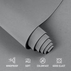 Gray Headliner Fabric w/ Foam Backing for Car Ceiling Fabric Repair Upholstery